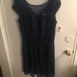Black and Blue Dress